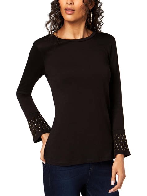 michael kors knit blouse|Michael Kors ladies tops.